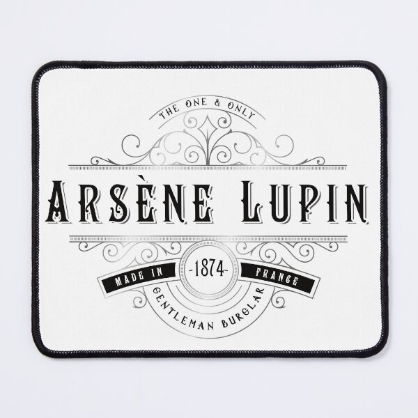 Item preview, Victorian Lupin Logo (noir) designed and sold by FattoAMano.