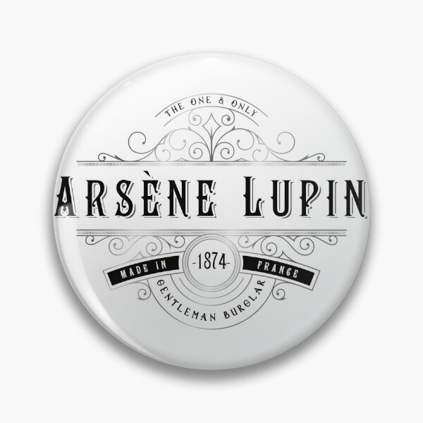 Item preview, Victorian Lupin Logo (noir) designed and sold by FattoAMano.