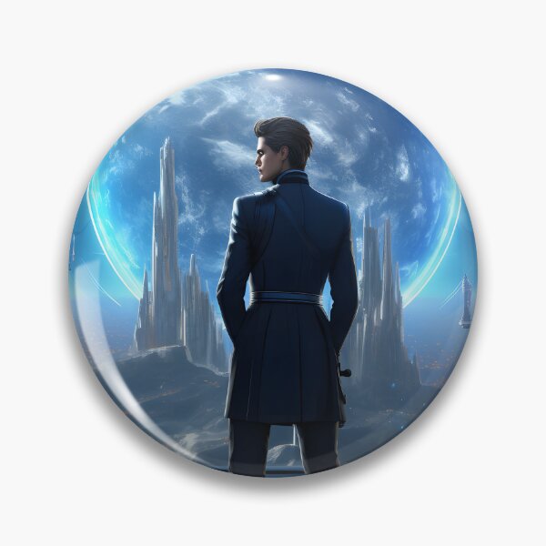 Item preview, Futuristic Cosmic Explorations | Digital Art Poster designed and sold by Shirtastically.