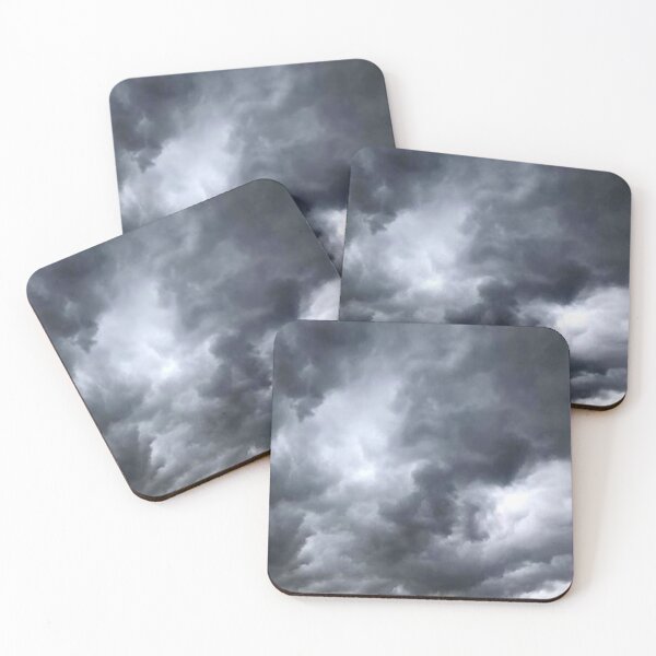 Item preview, Gray clouds in the sky designed and sold by blackwhiteblue.