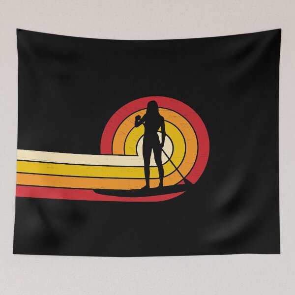 Item preview, Vintage and Retro Look SUP Paddle Board designed and sold by MarkusShirts.