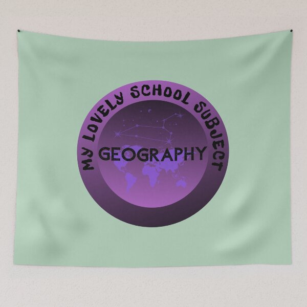 Item preview, My lovely school subject-geography designed and sold by ArtiDann.