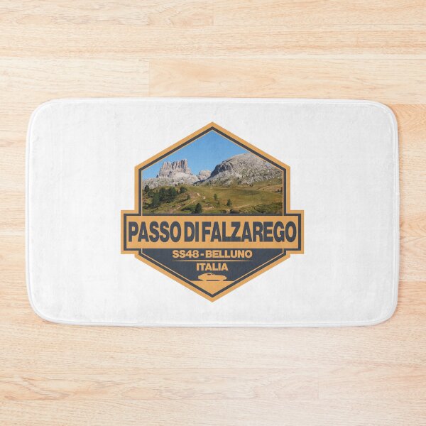 Item preview, Passo di Falzarego Italy Falzarego Pass Travel Art Badge designed and sold by KrisSidDesigns.