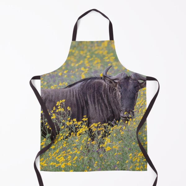 Artikelvorschau, Gnus in den Blumen Tansania Afrika entworfen und verkauft von PhotoArt by Joan Carroll.