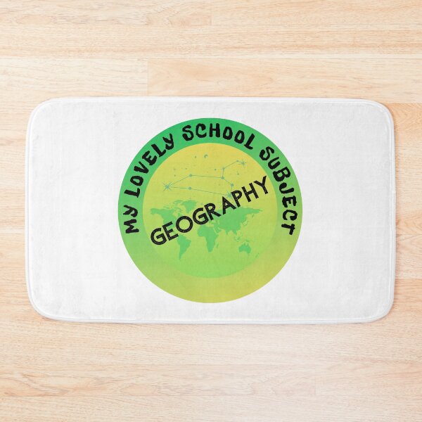 Item preview, My lovely school subject-geography designed and sold by ArtiDann.