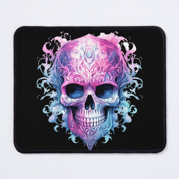 Item preview, Sweet Spooky Halloween Pink Skull designed and sold by ArtFromBeyond.