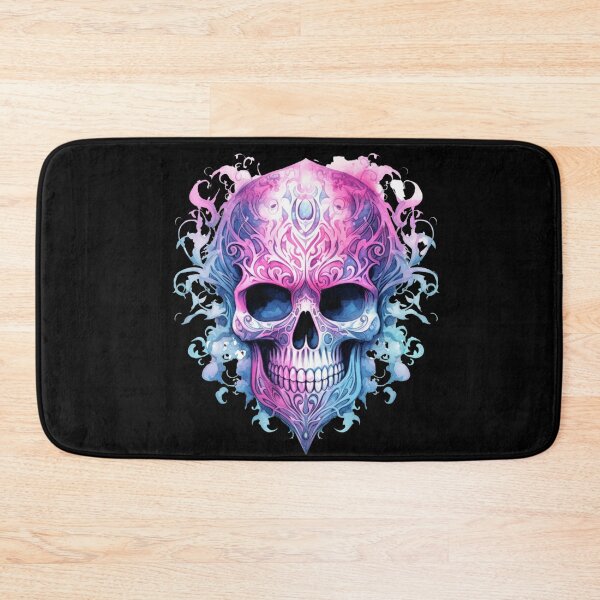 Item preview, Sweet Spooky Halloween Pink Skull designed and sold by ArtFromBeyond.