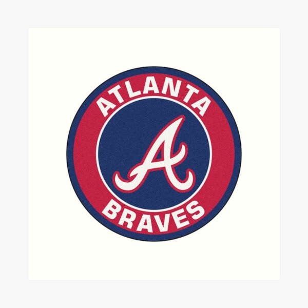 ATLANTA BRAVES “Braves Girl” - ART PRINT