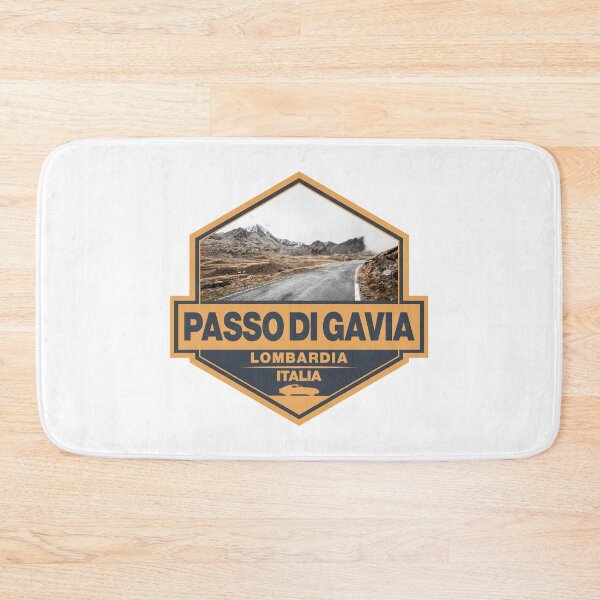 Item preview, Passo di Gavia Italy Gavia Pass Travel Art Badge designed and sold by KrisSidDesigns.
