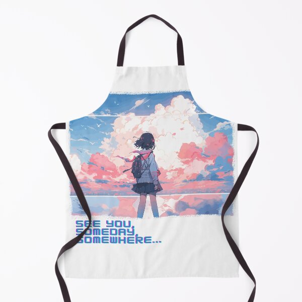 Item preview, See you, someday, somewhere... - anime girl, nostalgic, vaporwave designed and sold by peterwest.