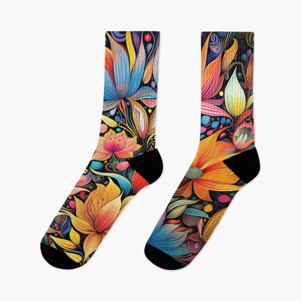 Artikelvorschau, Abstraktes Blumenmuster entworfen und verkauft von Yannick Steyaert.