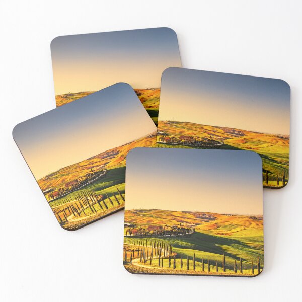 Item preview, Panoramic view of Crete Senesi. Landscape in Tuscany. designed and sold by Stefano Orazzini.