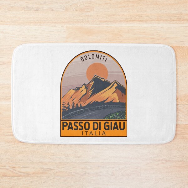 Item preview, Passo di Giau Italy Giau Pass Retro Travel Emblem designed and sold by KrisSidDesigns.