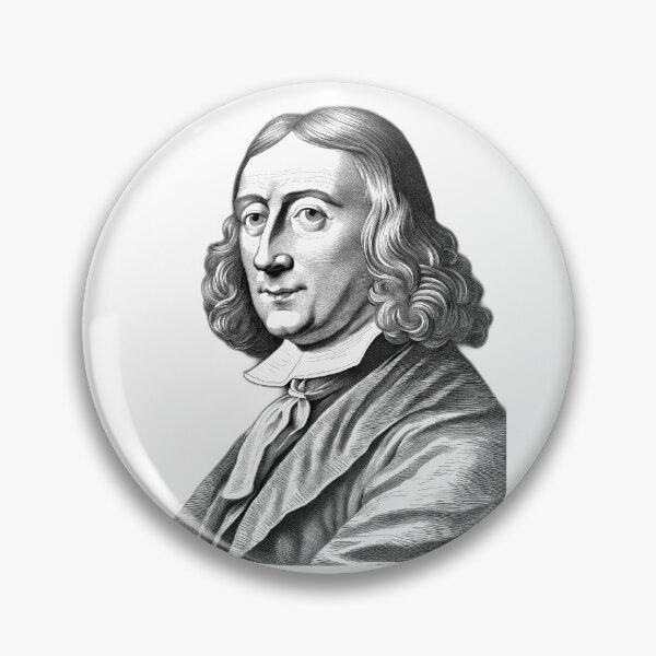 Item preview, John Milton portrait designed and sold by NTGUILTY.