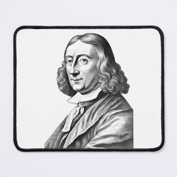 Item preview, John Milton portrait designed and sold by NTGUILTY.