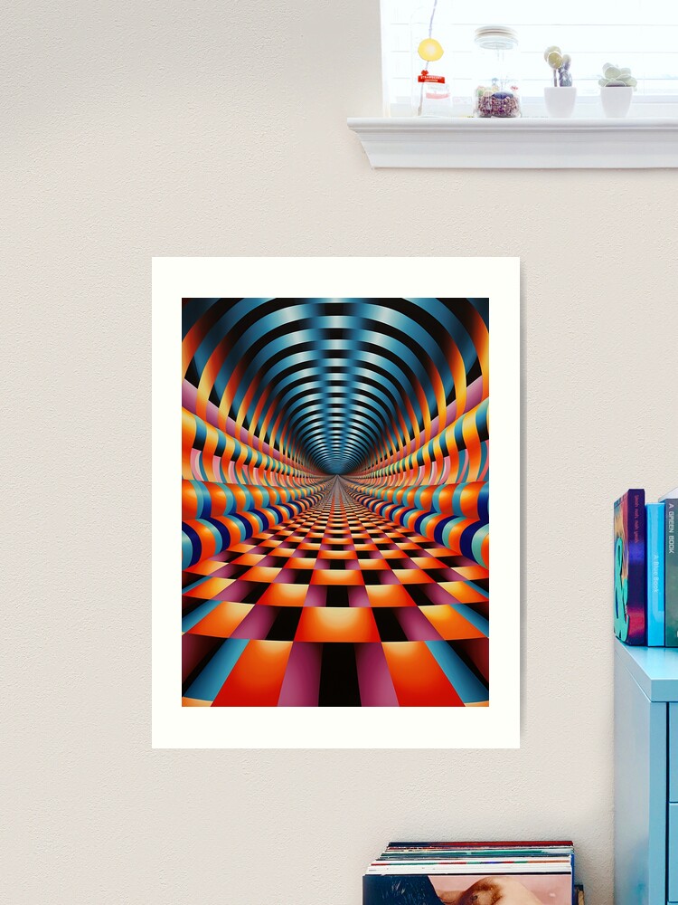 Colorful Optical Illusion
