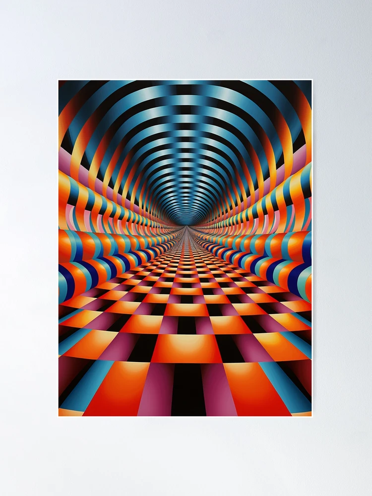 Colorful Optical Illusion