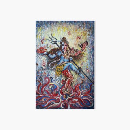 auch Ardhnarishwar genannt!
Ich habe das Originalgemälde mit Swarovski-Kristallen versehen.
Wie die hinduistische Mythologie sagt
Shiva ist universelles Bewusstsein. Es ist der Raum, der "alles was verschlingt" und als statisch betrachtet werden kann. Galeriedruck