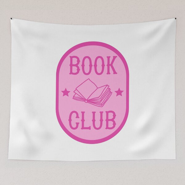 Item preview, Book Club (Pink) designed and sold by OscarAndOphelia.