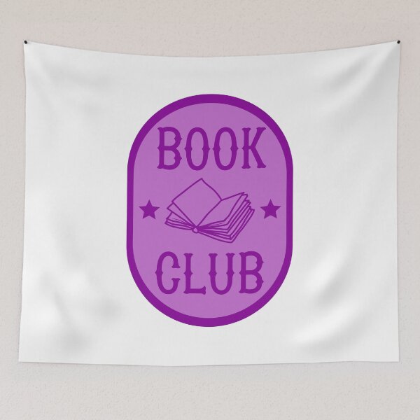Item preview, Book Club (Purple) designed and sold by OscarAndOphelia.