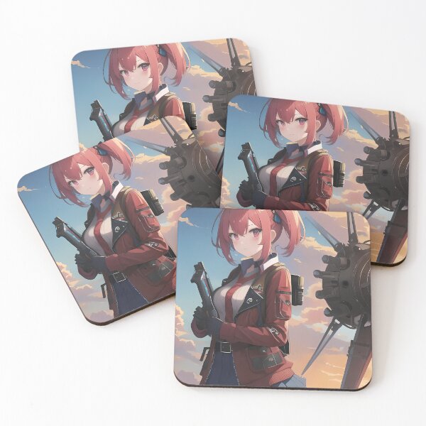 Item preview, Atompunk protector anime girl designed and sold by Veendijk.