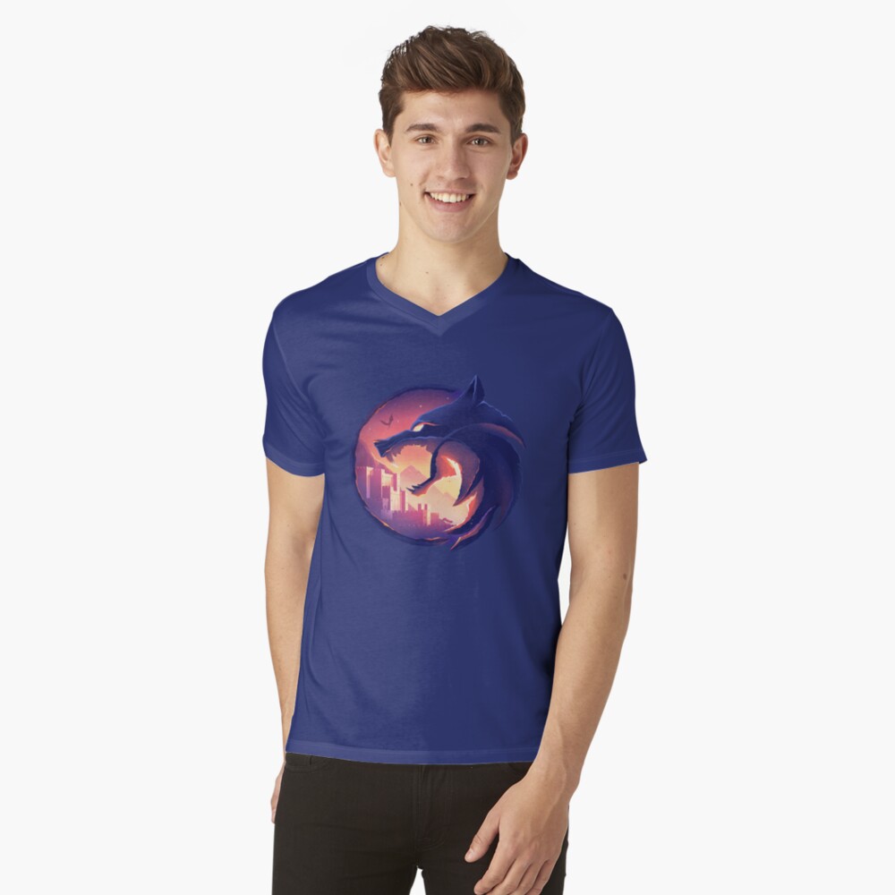 Item preview, V-Neck T-Shirt designed and sold by anniko-story.