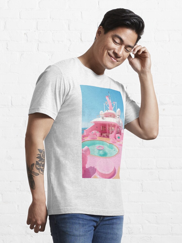 Pink Barbie Yacht Essential T Shirt for Sale by DreamerBot Redbubble