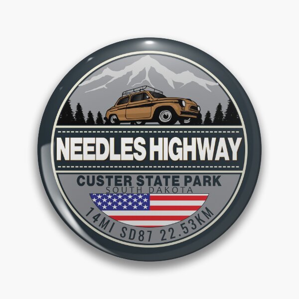 Item preview, Needles Highway | South Dakota | Car designed and sold by KrisSidDesigns.