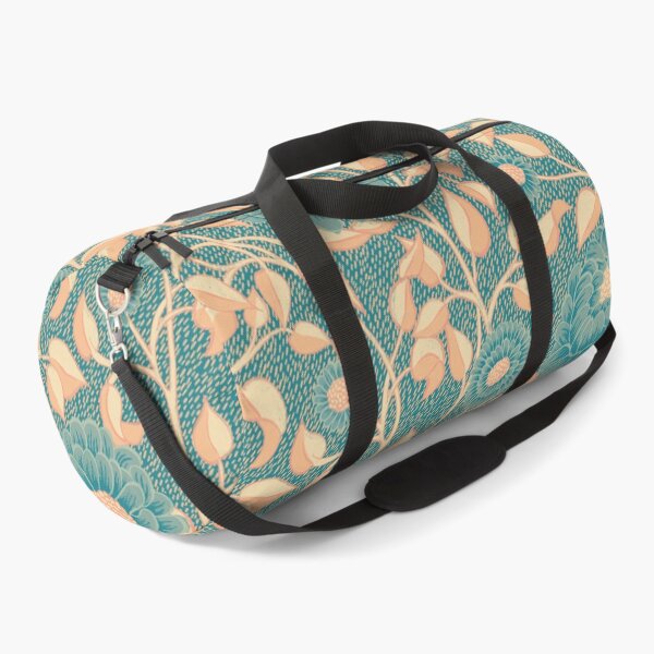 Item preview, Vintage Gerberas - Blue & Beige designed and sold by Motifany.