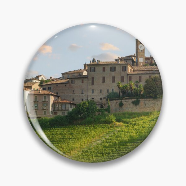 Item preview, Neive village and Langhe vineyards. Italy designed and sold by Stefano Orazzini.