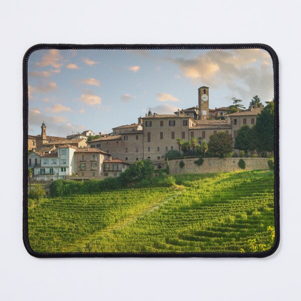 Item preview, Neive village and Langhe vineyards. Italy designed and sold by Stefano Orazzini.