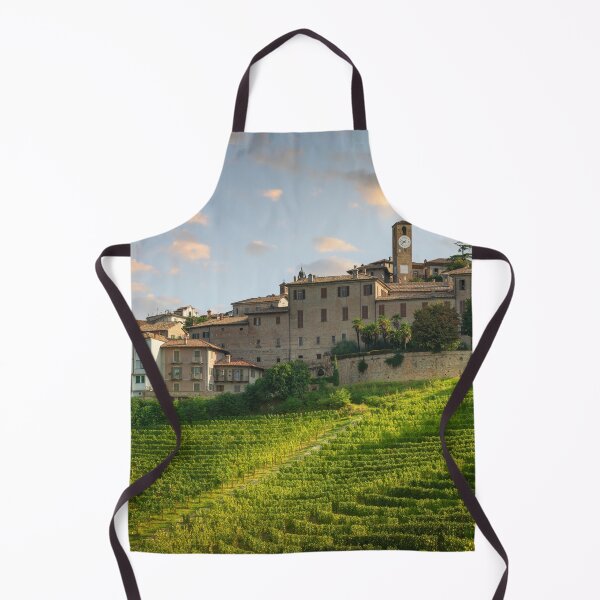 Item preview, Neive village and Langhe vineyards. Italy designed and sold by Stefano Orazzini.