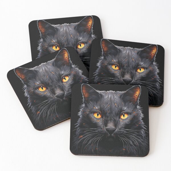 Item preview, Mysterious Black Cat designed and sold by EliteShadow.