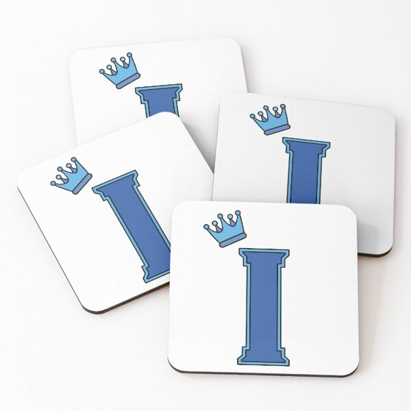 Item preview, Blue Letter I designed and sold by AFJ-Creative.