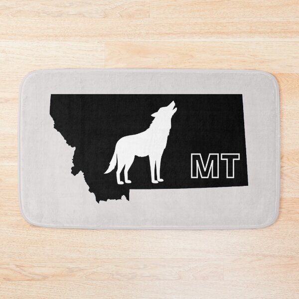Item preview, 406 - MT - Wild Montana 001 with wolf designed and sold by Gilby-Designs.