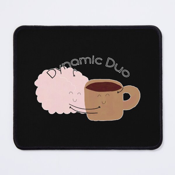Item preview, Coffee and Brain are the Dynamic Duo! designed and sold by JoseloRochaArt.