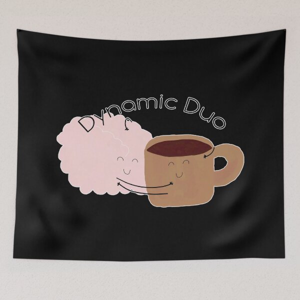 Item preview, Coffee and Brain are the Dynamic Duo! designed and sold by JoseloRochaArt.