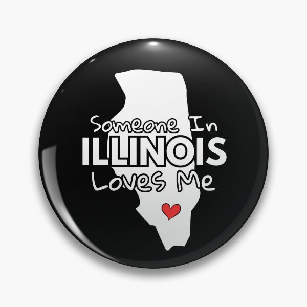 Item preview, Someone In Illinois Loves Me designed and sold by IRONIRO.