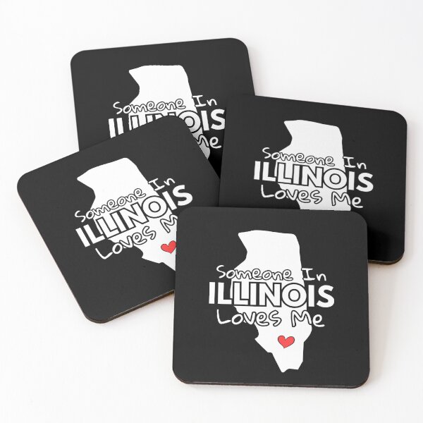 Item preview, Someone In Illinois Loves Me designed and sold by IRONIRO.