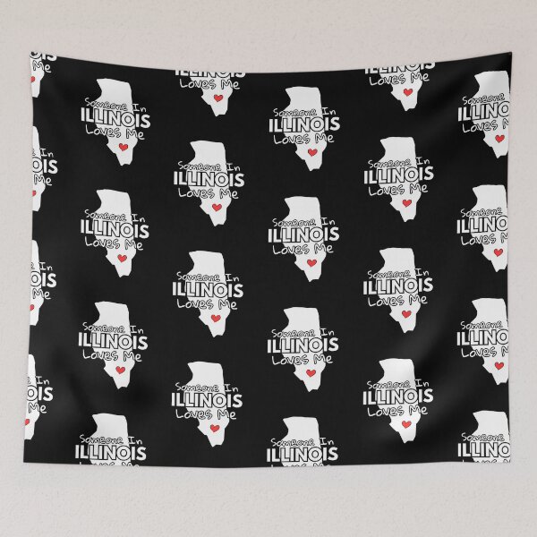 Item preview, Someone In Illinois Loves Me designed and sold by IRONIRO.