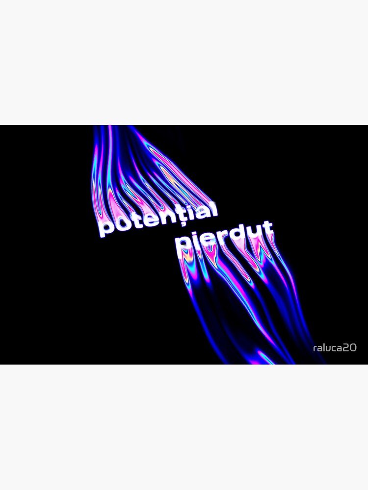 Thumbnail 3 of 3, Sticker, Potential Pierdut designed and sold by raluca20.