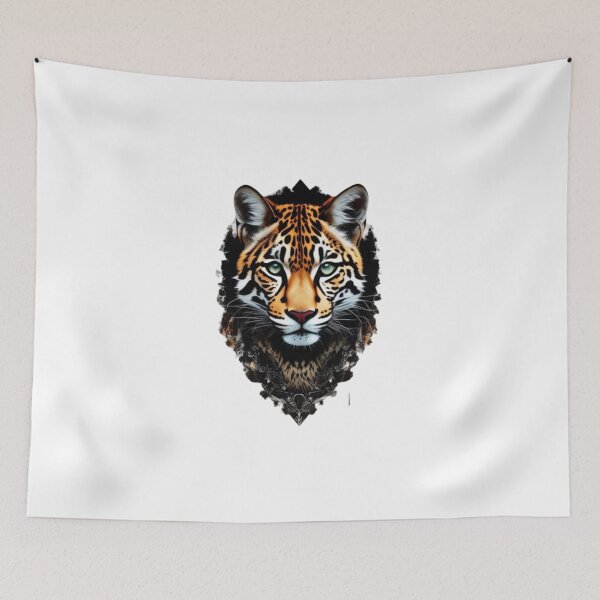 Item preview, See the feline present in the Brazilian forests, the ocelot is an animal present throughout the Brazilian territory. designed and sold by Animalissima.
