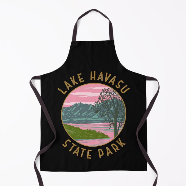 Item preview, Lake Havasu State Park Retro Distressed Circle designed and sold by KrisSidDesigns.