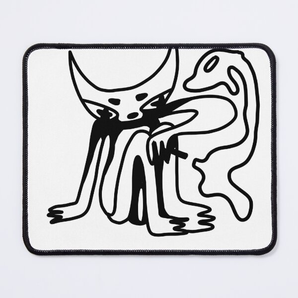 Item preview, Sad demon smoking designed and sold by dejaVI.