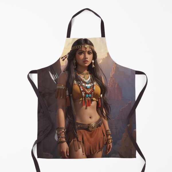Item preview, Native American Warrior Girl | Amazing Hunter designed and sold by Badowolf.