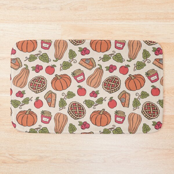 Item preview, Thanksgiving Pumpkin Pie Pattern Design designed and sold by CreativeDraws42.