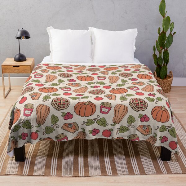 Item preview, Thanksgiving Pumpkin Pie Pattern Design designed and sold by CreativeDraws42.