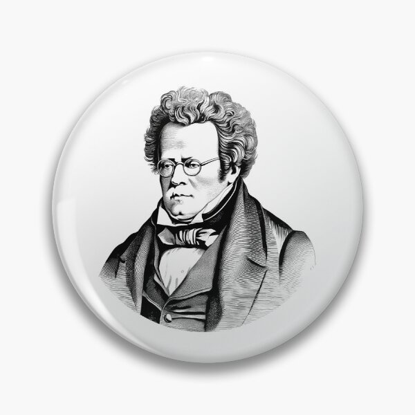 Item preview, Portrait of Franz Peter Schubert designed and sold by NTGUILTY.