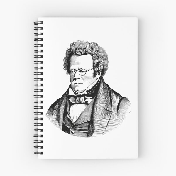Artikelvorschau, Porträt von Franz Peter Schubert entworfen und verkauft von NTGUILTY.