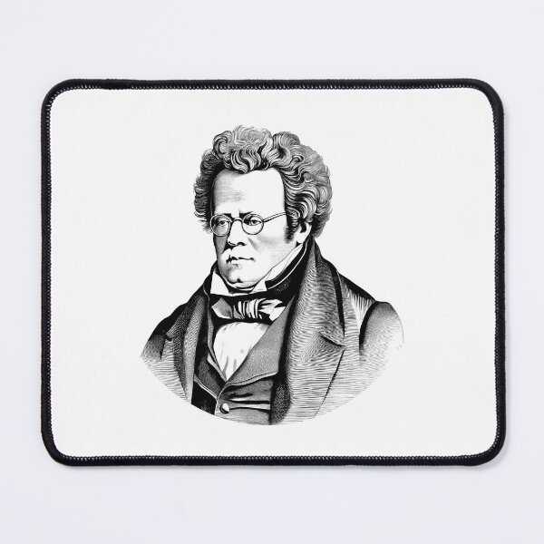 Item preview, Portrait of Franz Peter Schubert designed and sold by NTGUILTY.